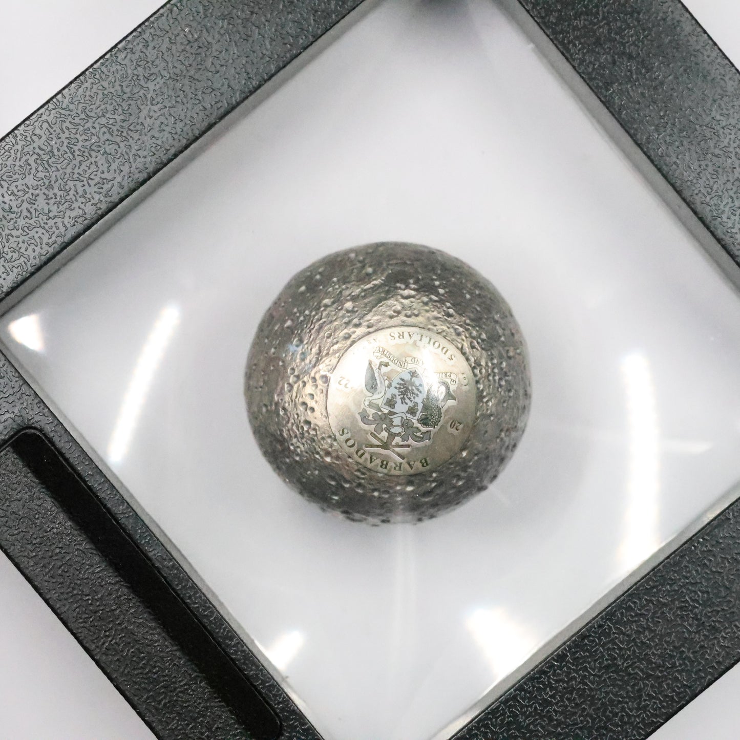 2022 Barbados $5 Spherical Mercury 3D Planet 1 oz .999 Fine Silver Coin