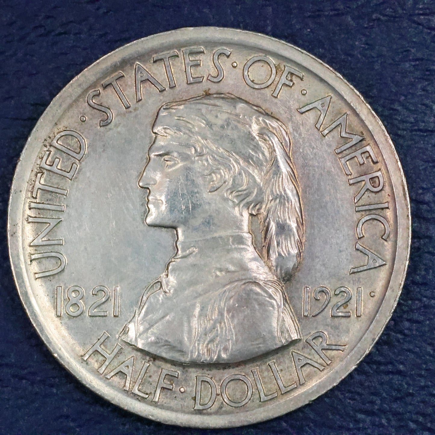 1921 Missouri Centennial Half Dollar 50c Commemorative