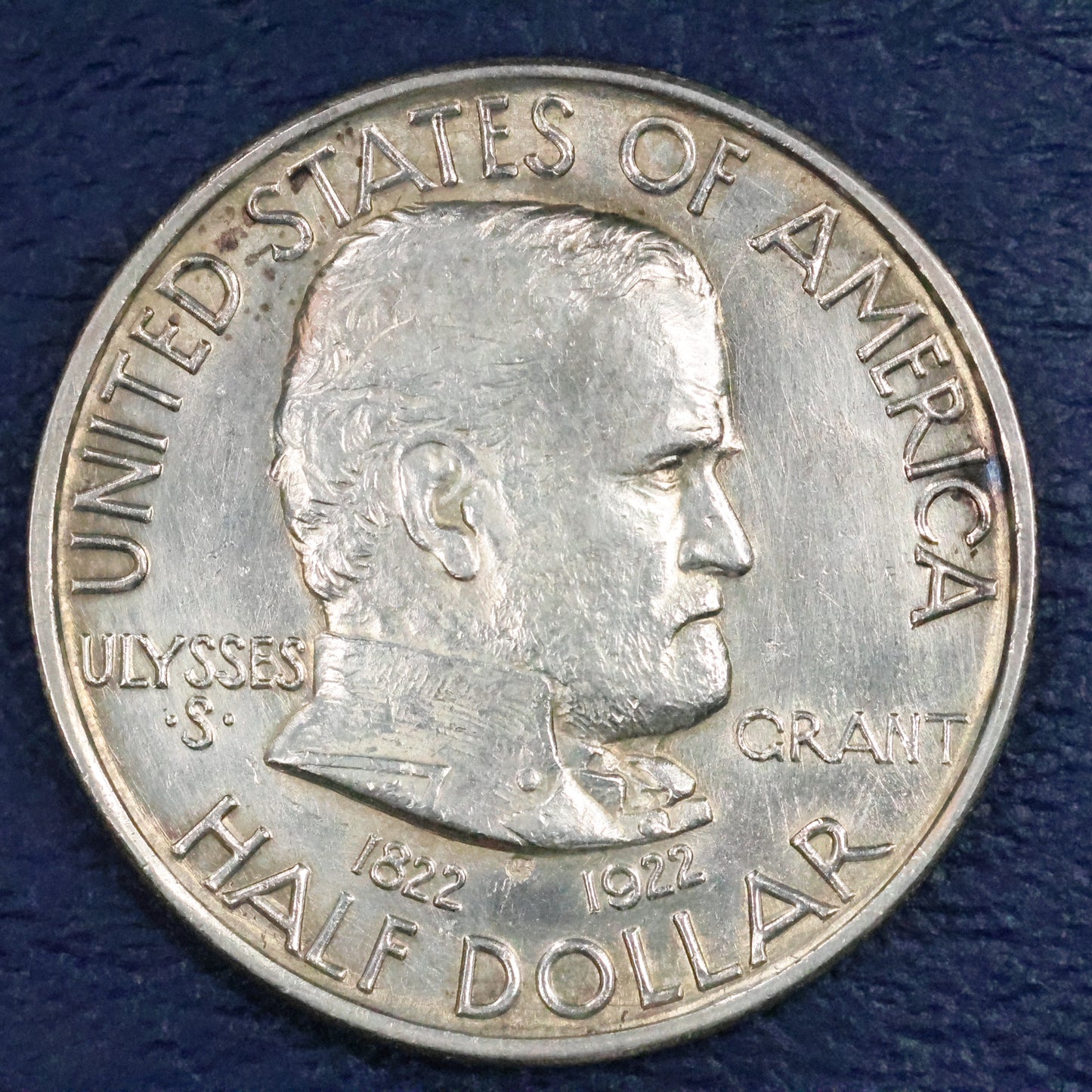 1922 Grant Memorial Half Dollar 50c Commemorative NO Star