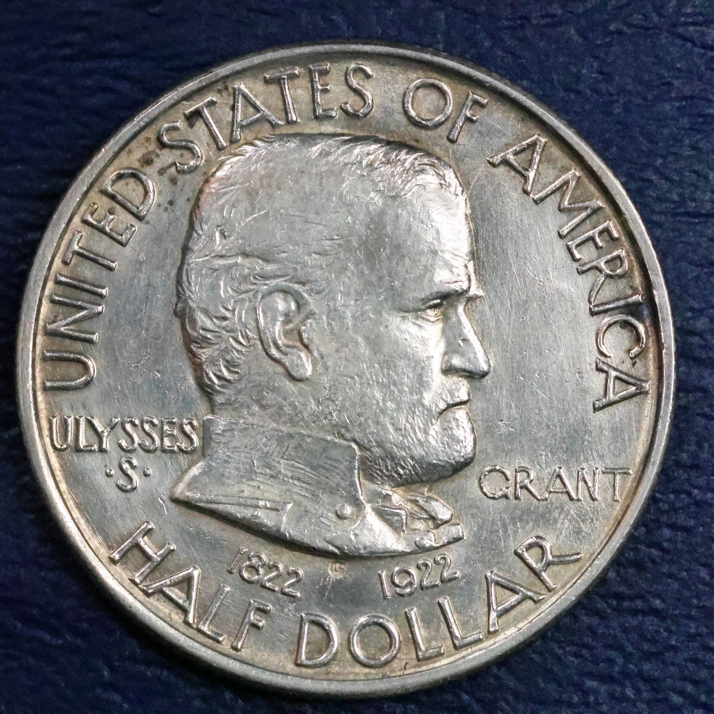 1922 Grant Memorial Half Dollar 50c Commemorative NO Star
