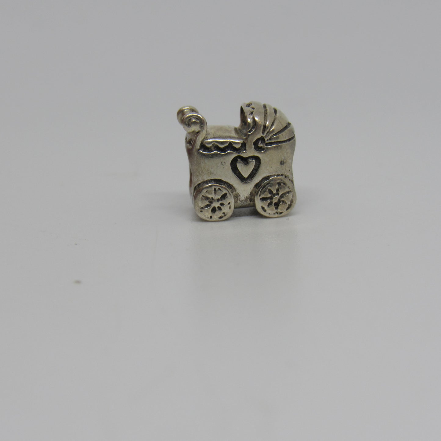 Pandora Sterling Silver Baby Carriage Stroller Charm Bead - #790346