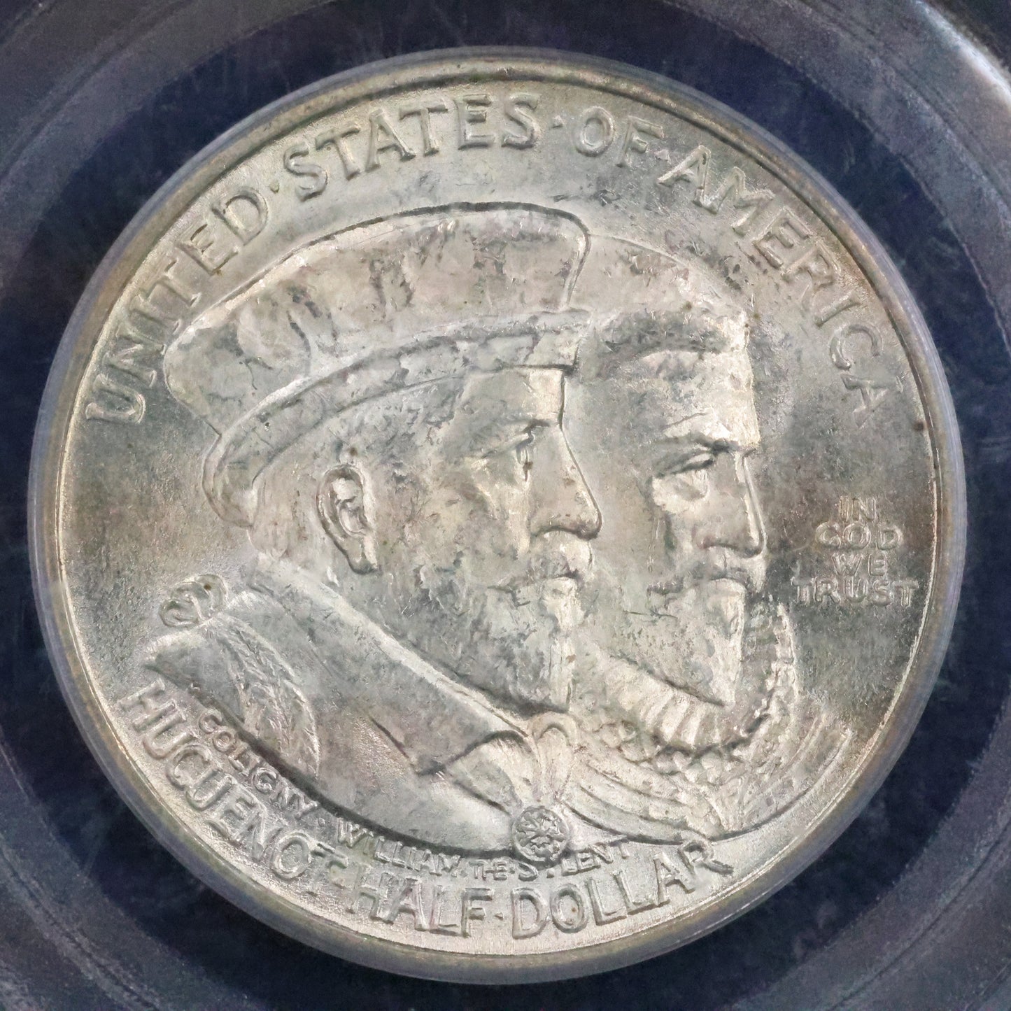 1924 Huguenot-Walloon Half Dollar 50c Commemorative - PCGS MS 64 Old Green Holder