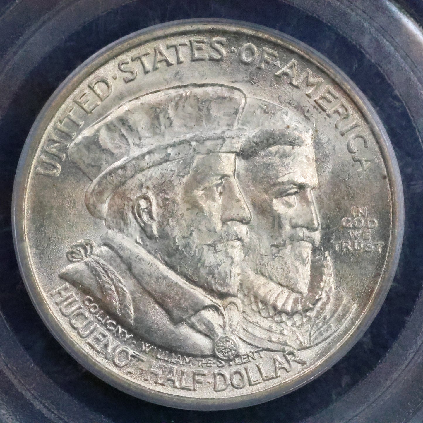 1924 Huguenot-Walloon Half Dollar 50c Commemorative - PCGS MS 64 Old Green Holder