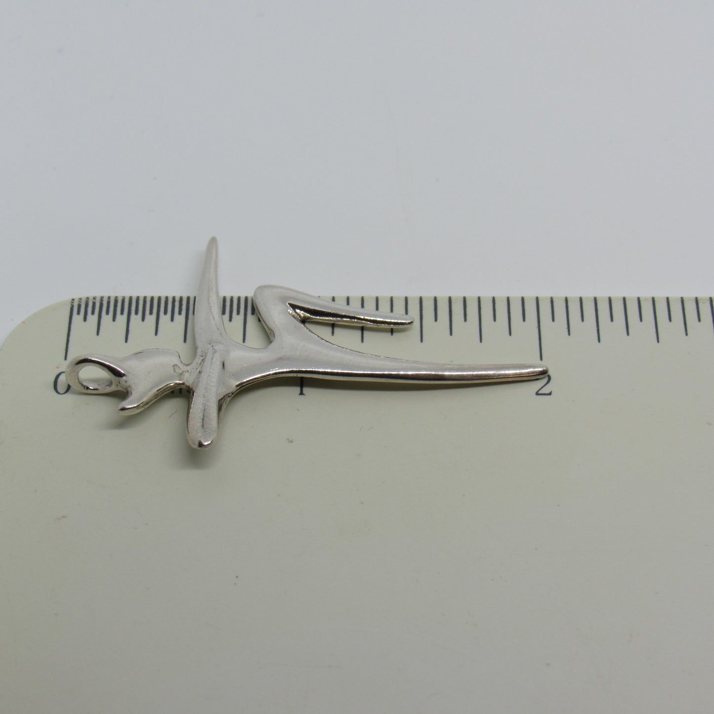K Robins Designs Sterling Silver Artemis Greek Goddess Pendant - ~2 inch