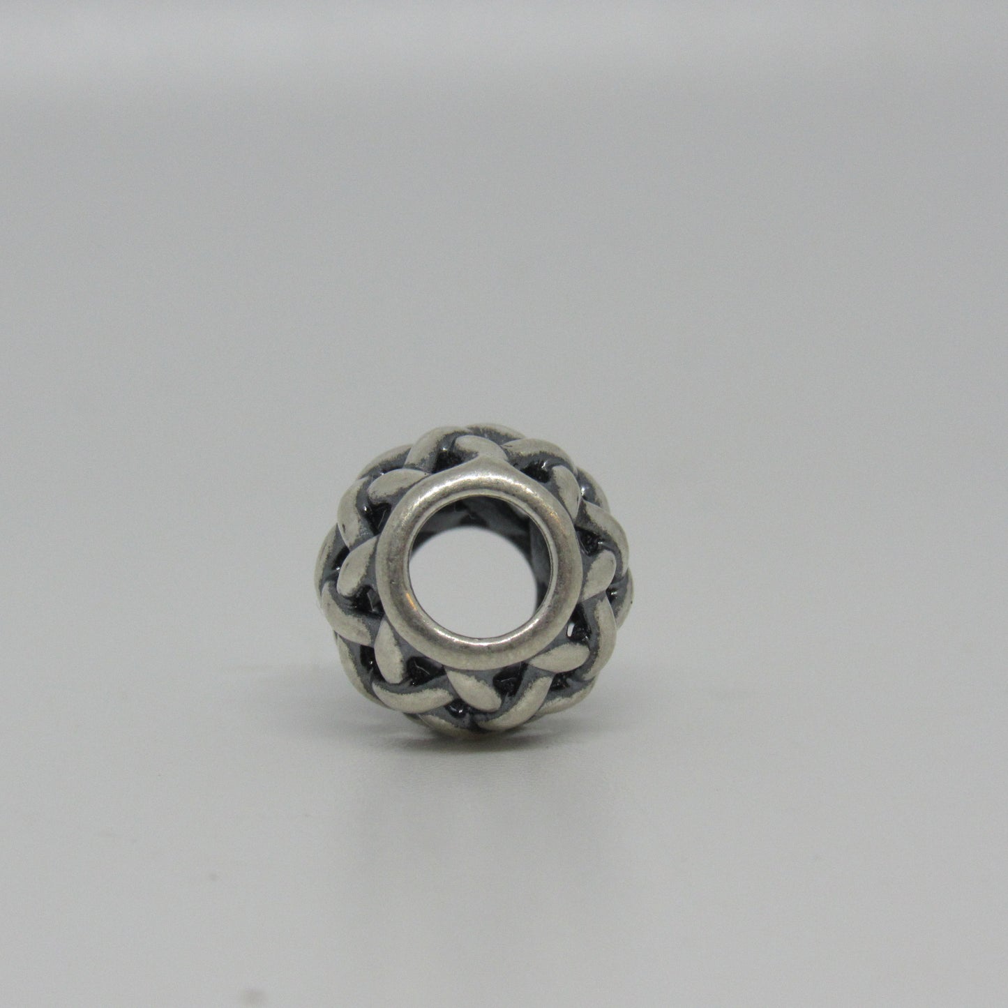 Pandora Sterling Silver Forever Entwined Basket Weave Charm Bead - #790973
