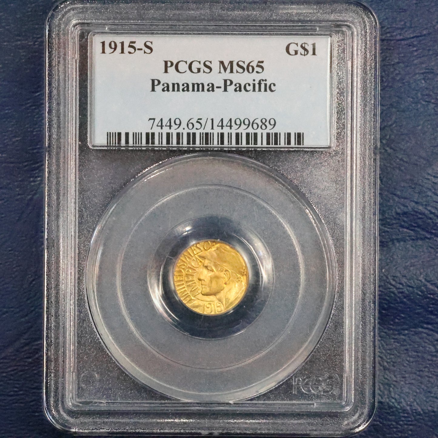 1915 S G1$ Panama Pacific Gold 1$ - PCGS MS65