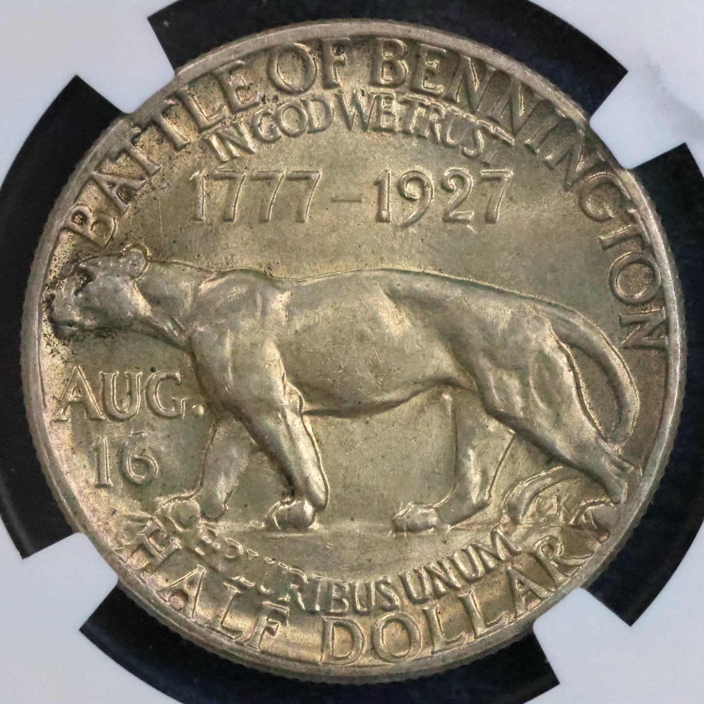 1927 Vermont Sesquicentennial Half Dollar 50c Commemorative - NGC MS 64