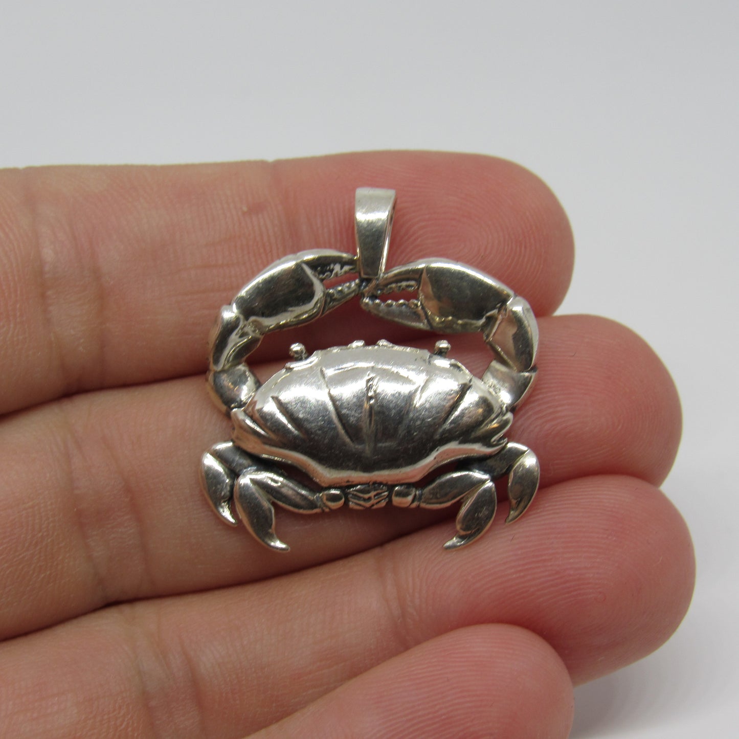 KABANA KBN Sterling Silver 925 Crab Pendant