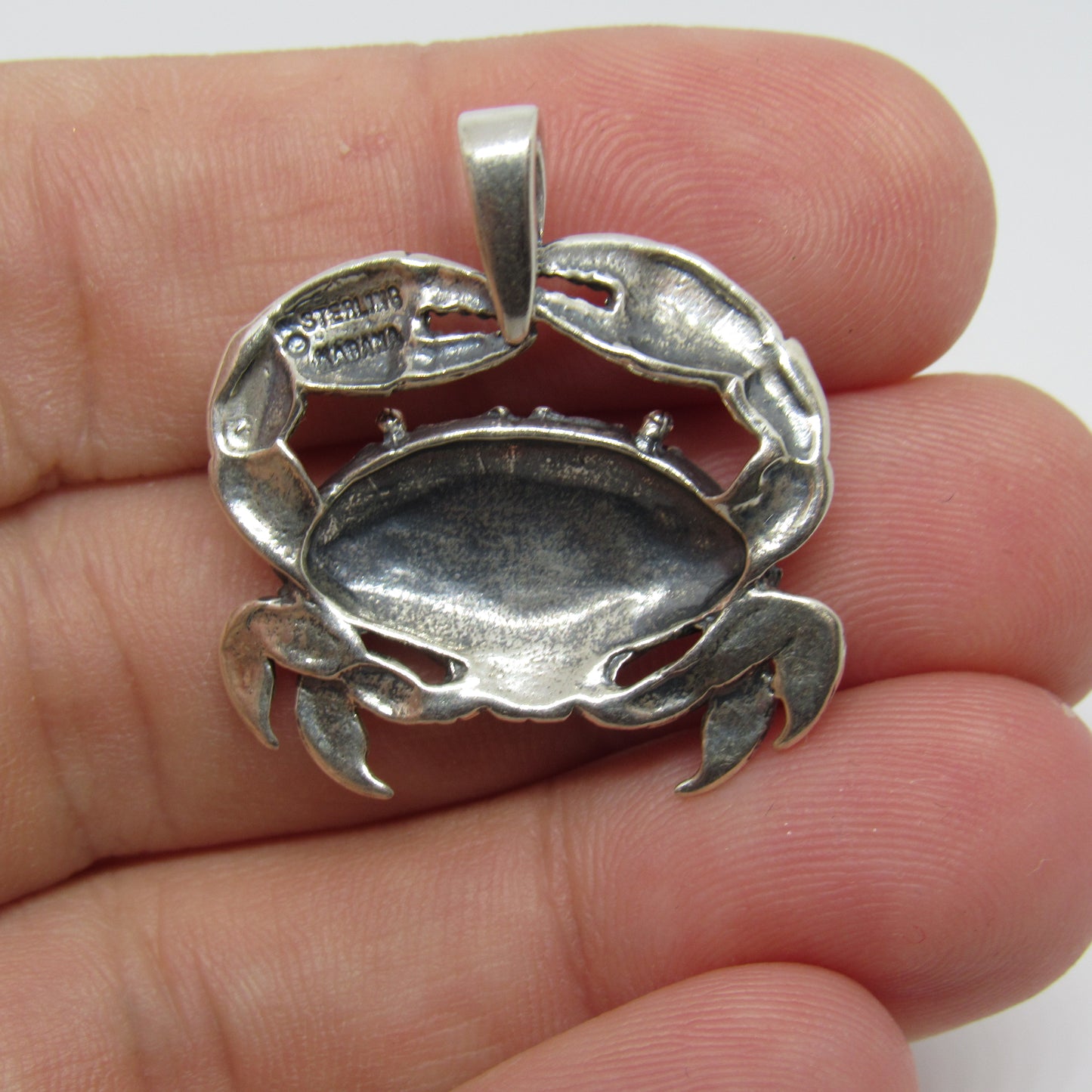KABANA KBN Sterling Silver 925 Crab Pendant