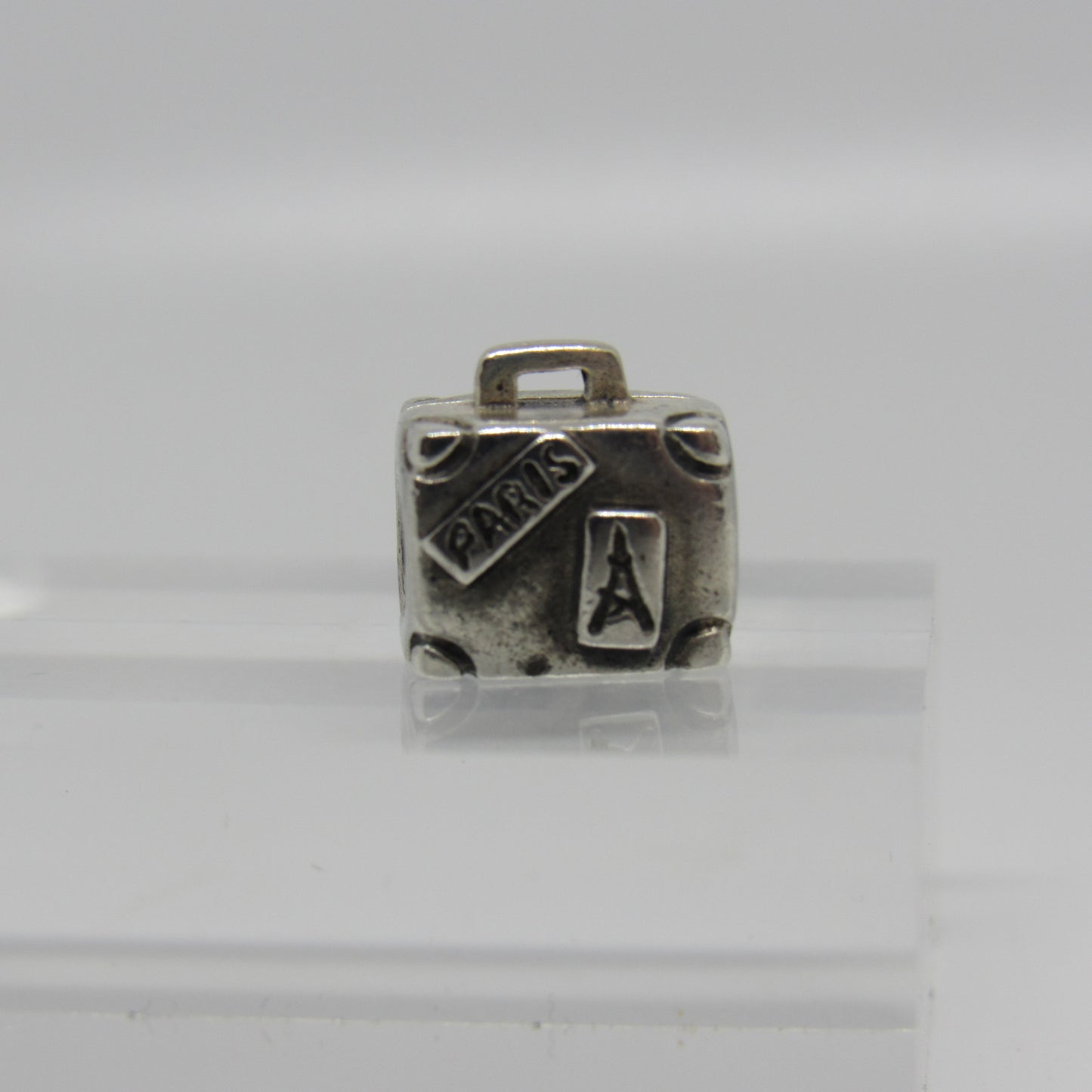 Pandora Sterling Silver Paris Adventure Suitecase Charm #790362