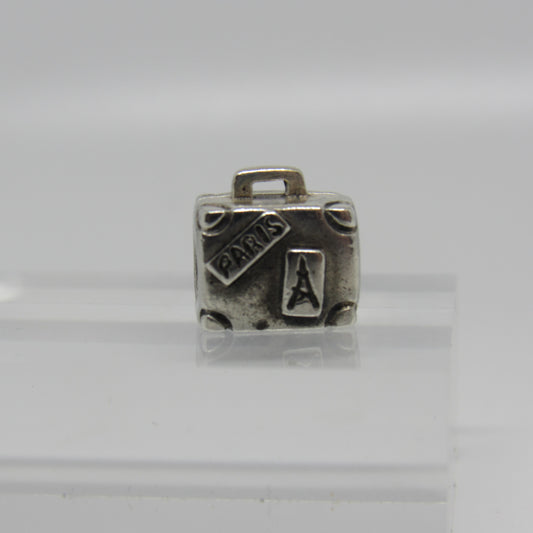Pandora Sterling Silver Paris Adventure Suitecase Charm #790362