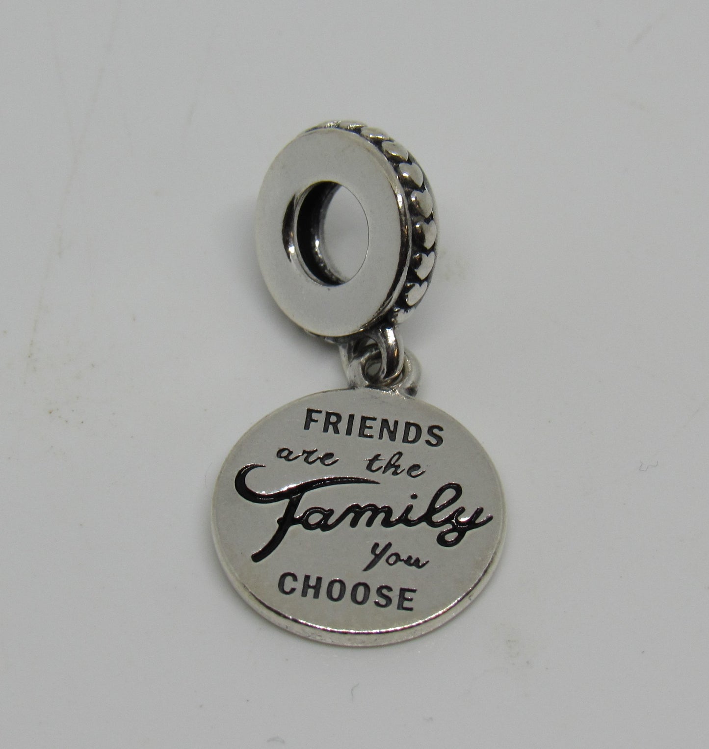 Pandora Friends are the Family You Choose Bead Charm Sterling Silver #798124EN16