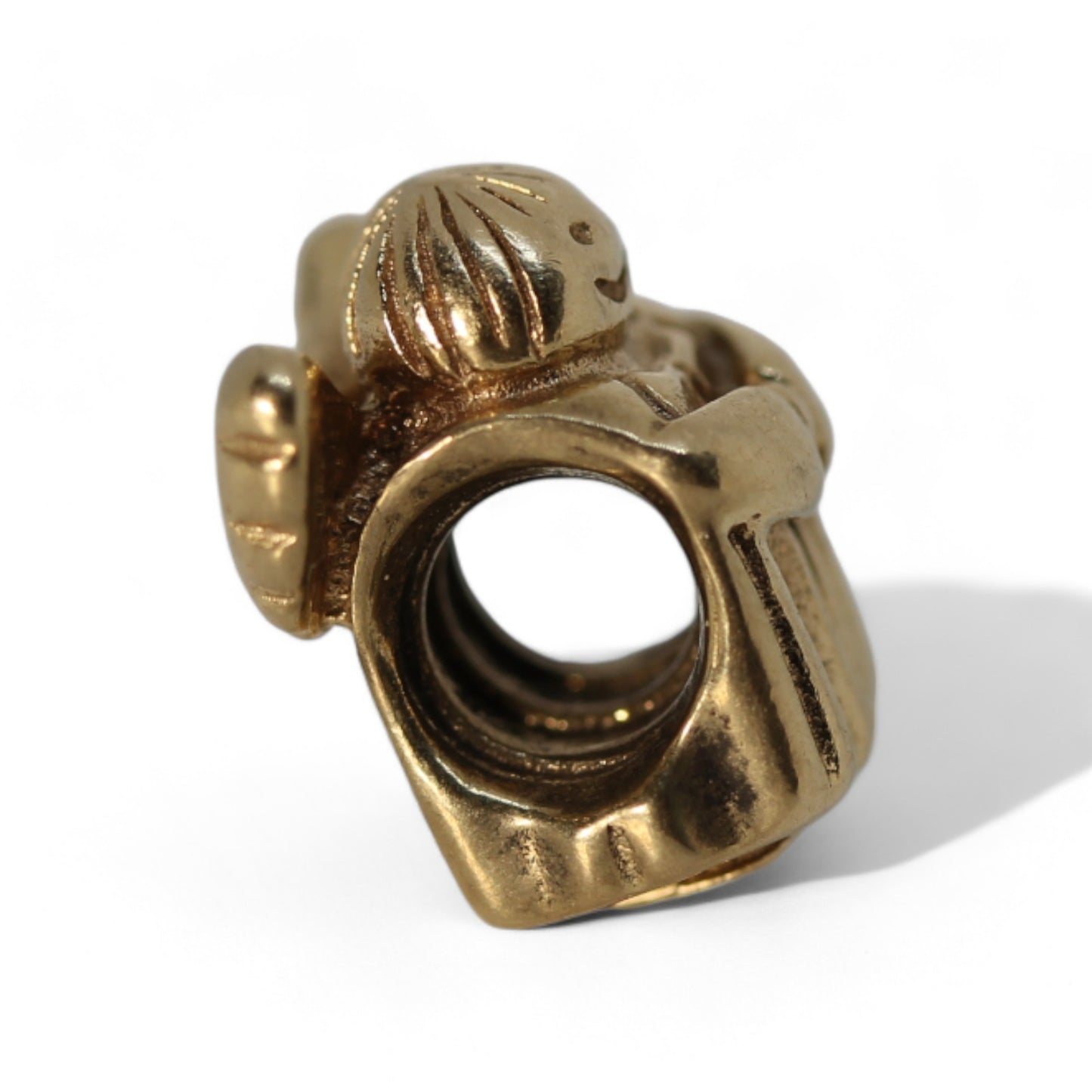 Pandora 14k Yellow Gold Angel of Hope Charm #750419