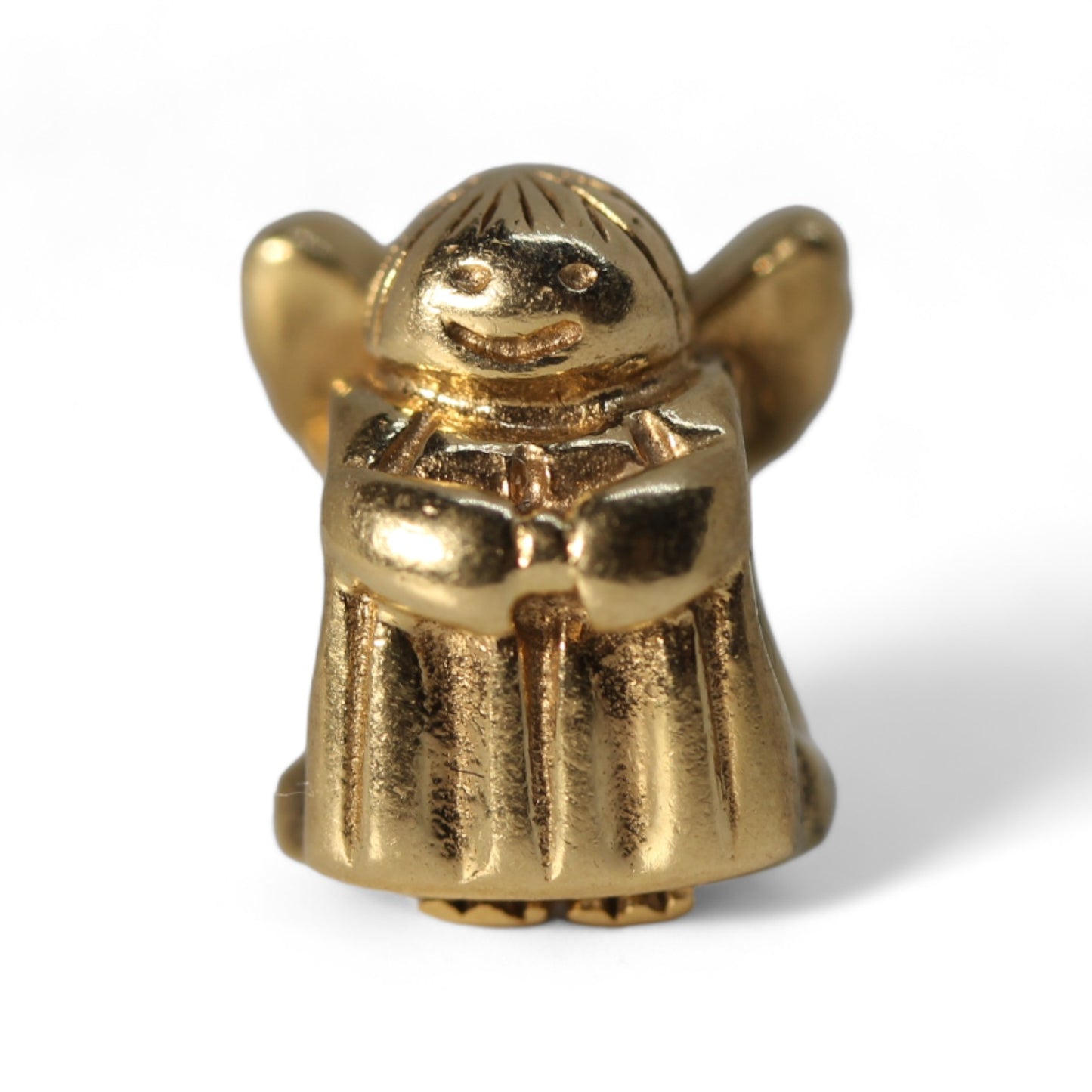 Pandora 14k Yellow Gold Angel of Hope Charm #750419