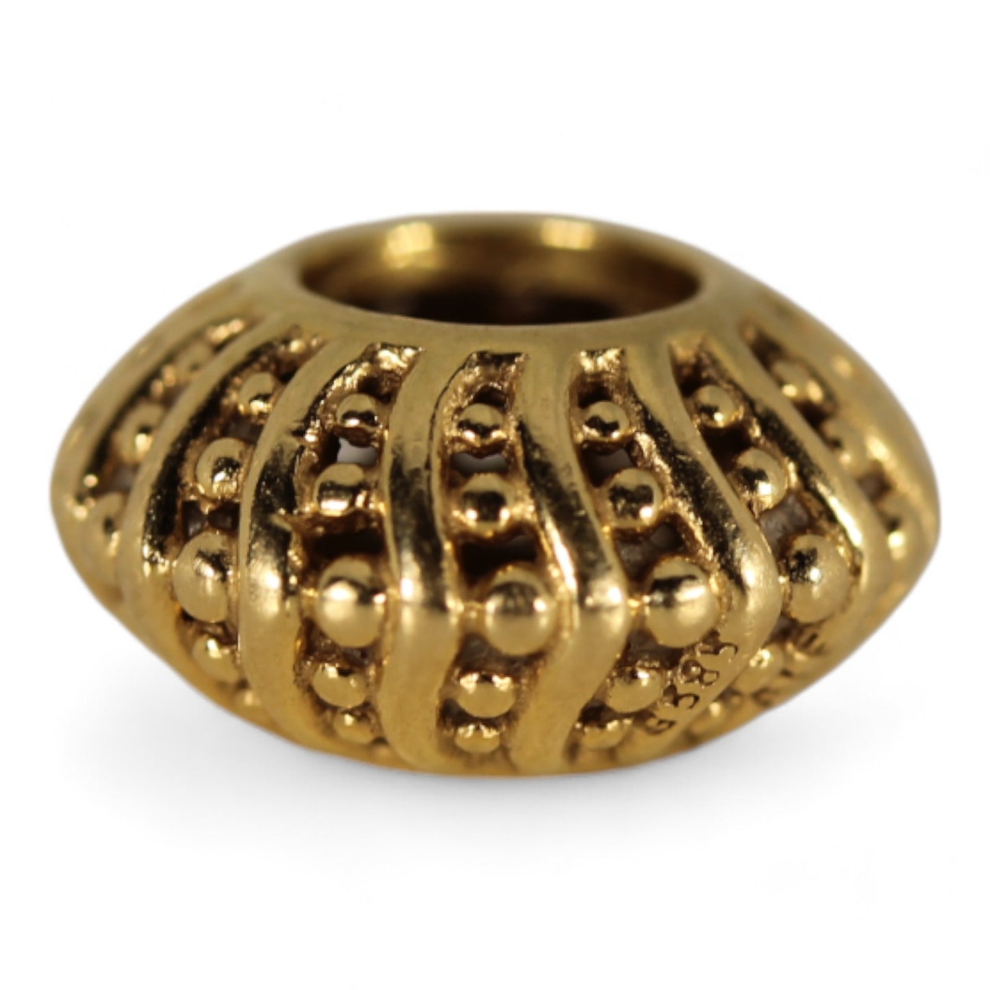 Pandora 14k Yellow Gold Mystic Serenity Charm Bead  #750824