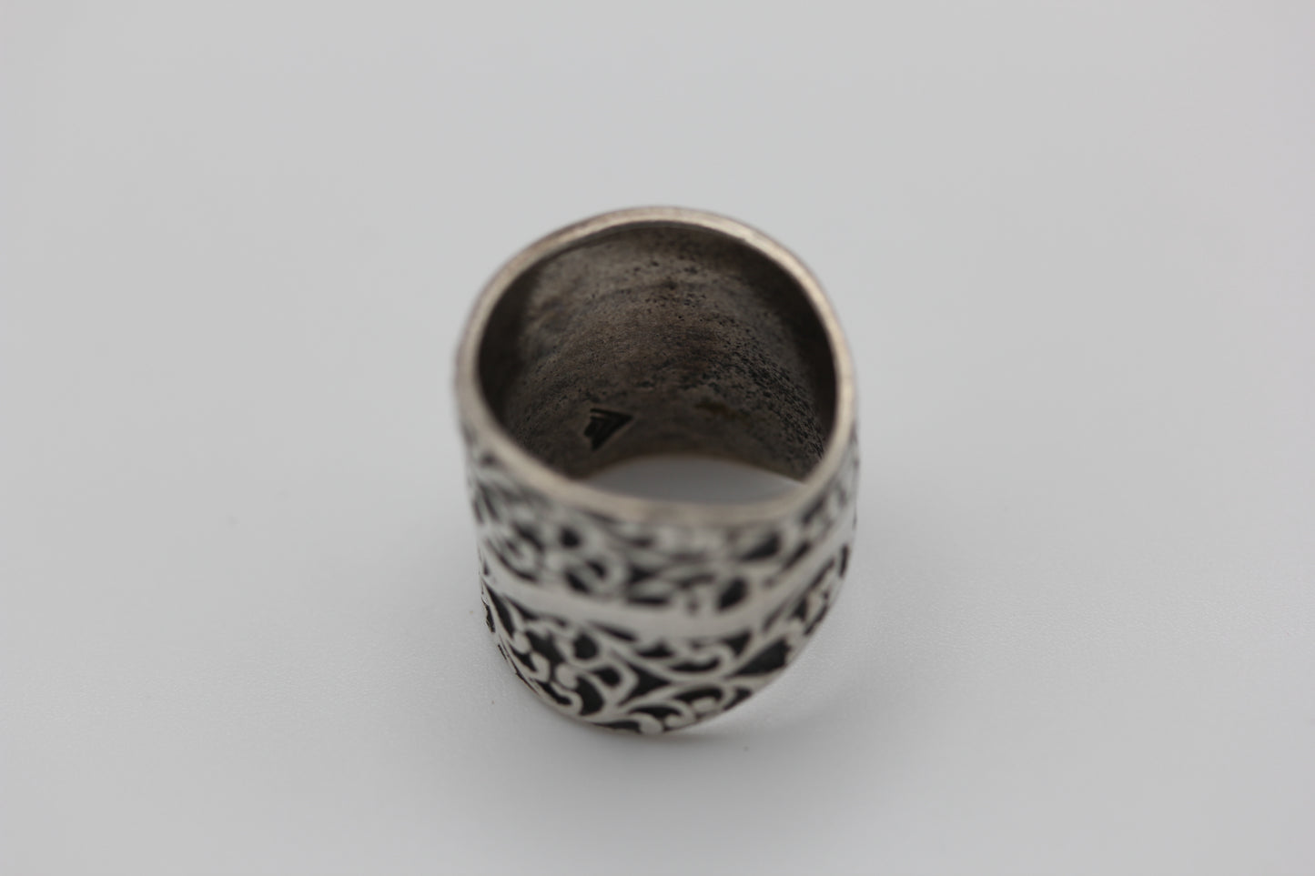 Silpada Sterling Silver 925 Israel Eternal Tree Wide .75 Inch Ring - Sz ~5.75