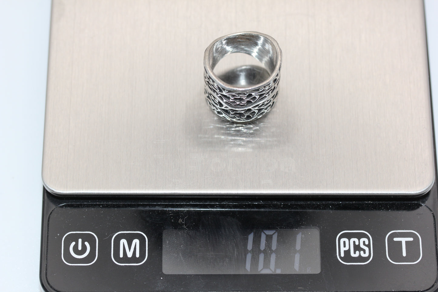Silpada Sterling Silver 925 Israel Eternal Tree Wide .75 Inch Ring - Sz ~5.75