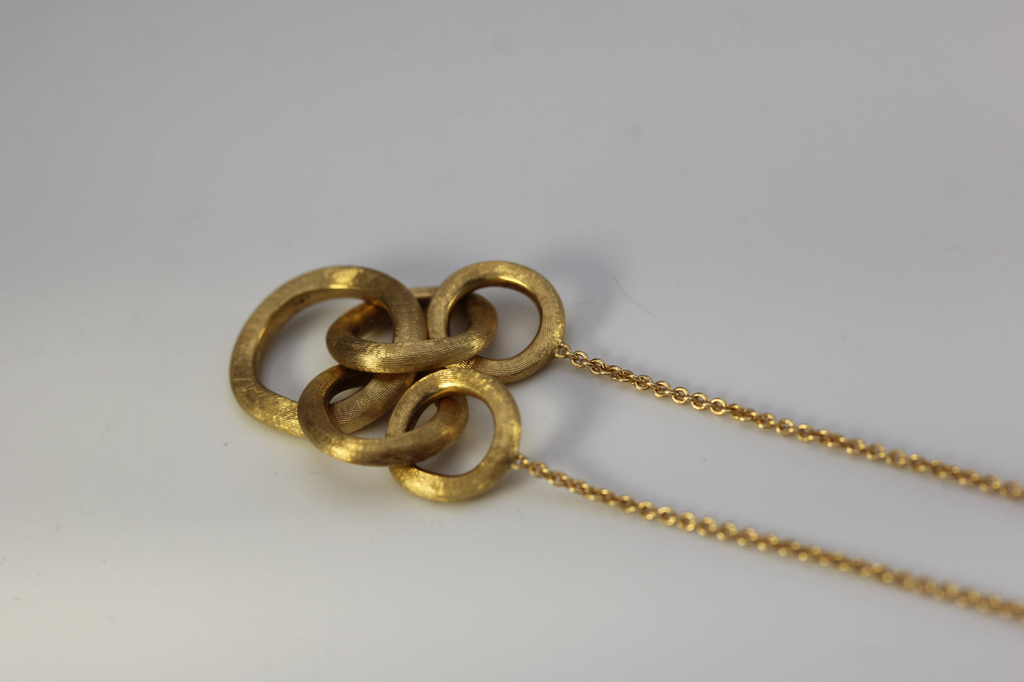 Marco Bicego Jaipur Yellow Gold Mixed Link Necklace 18in