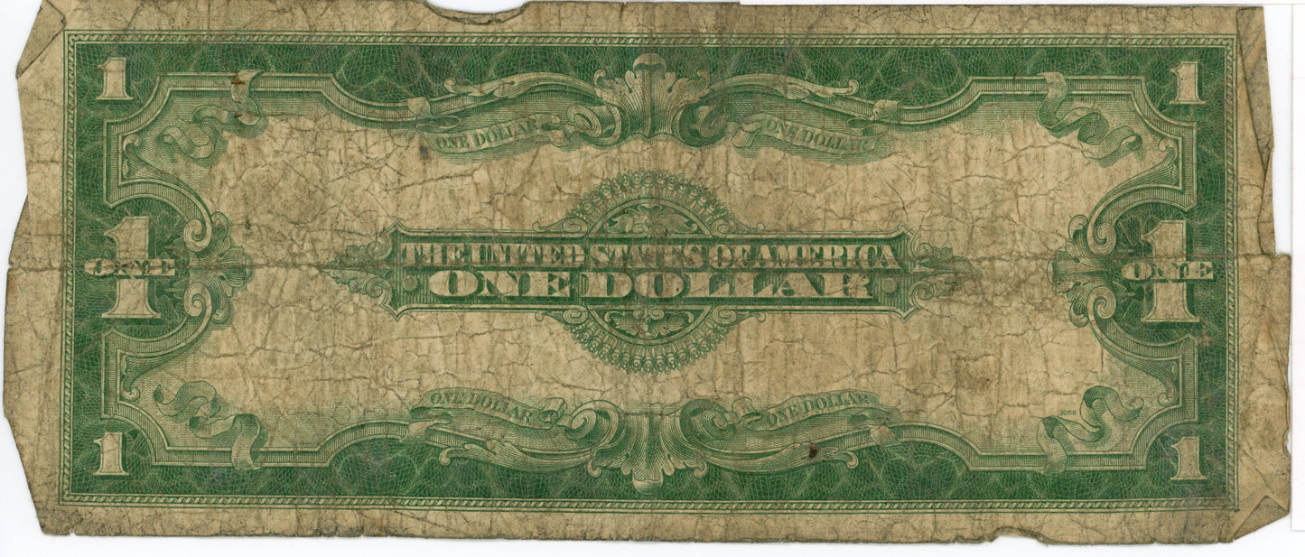1923 $1 Dollar Bill Silver Certificate Speelman White F-237 A66190851D