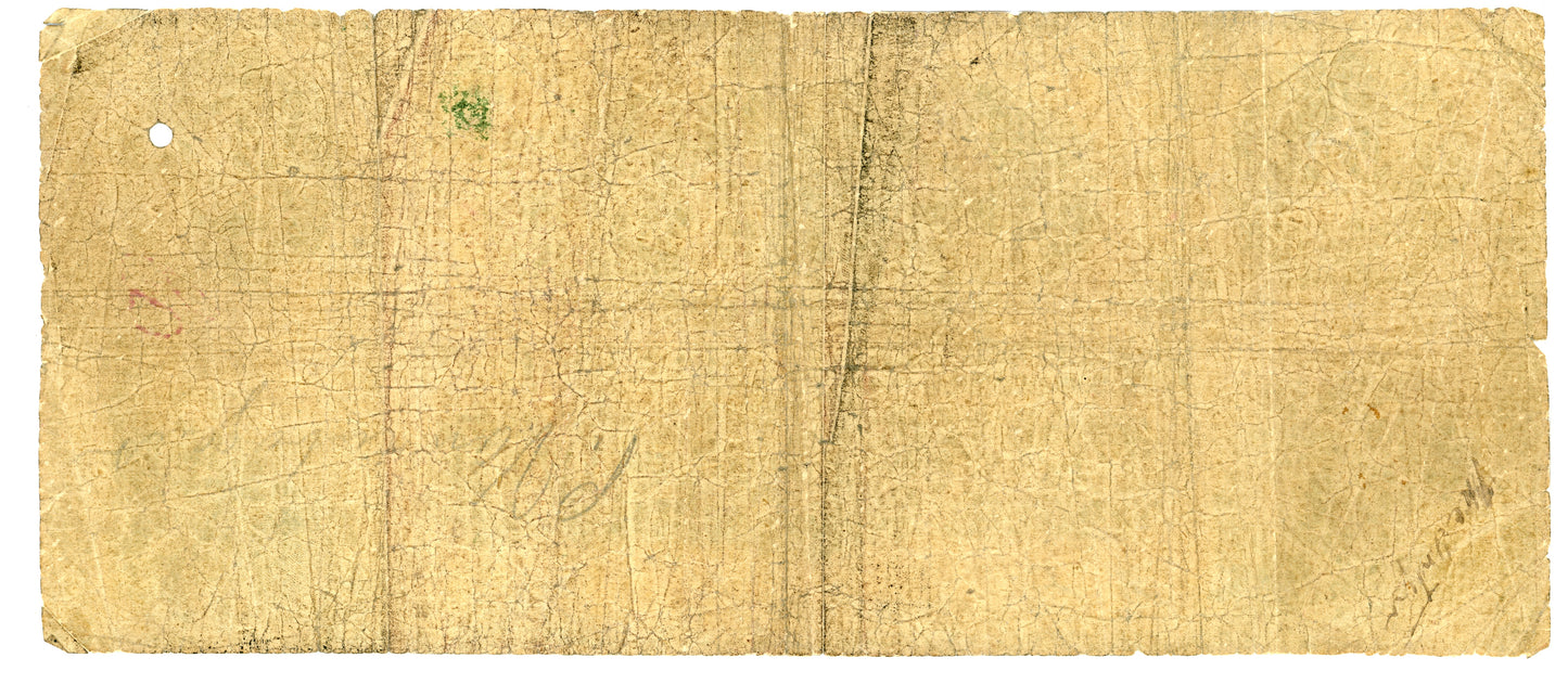 1862 $2 Farmers Merchants Bank Greensborough MD Obsolete Currency 3492