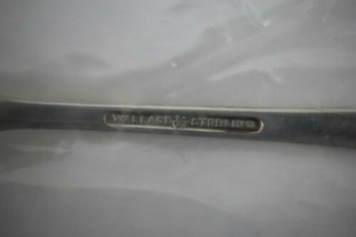 Wallace Debutante Sterling Silver Pickle Olive Fork NIB - No Mono