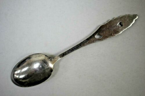 TH Marthinsen Norway Sterling Silver Telemark Demitasse Spoon #222 No Mono