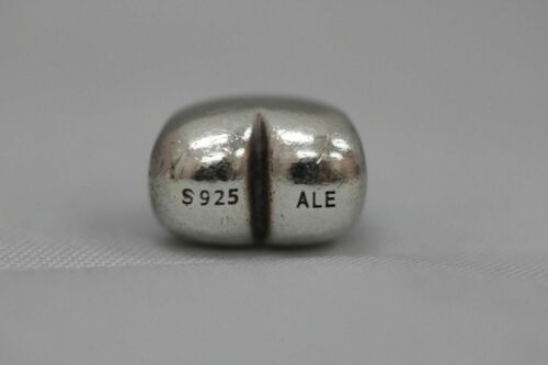 Pandora Sterling Silver 925 ALE Big Smooth Heart Charm Bead - #790137