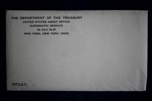 1972 P&D Uncirculated U.S. Mint Set w/ Original Packaging