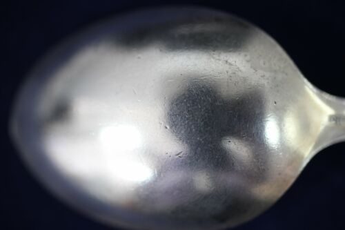 International Queen's Lace Sterling Silver Baby Spoon - No Mono