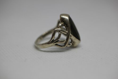 Kabana KBN Sterling Silver Abalone Ring - Sz 7 3/4