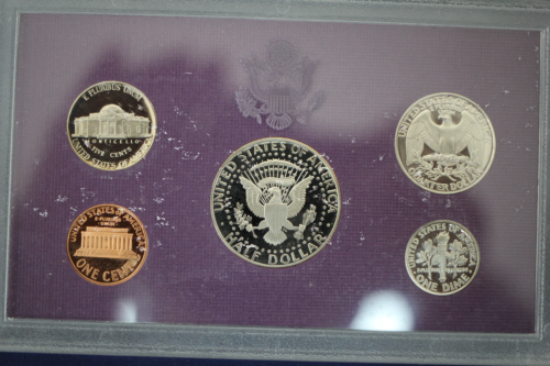 1993 United States US Mint Proof Set w/ Box & COA