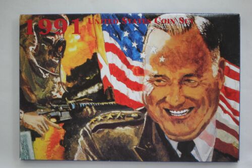 1991 Uncirculated US Mint Set P and D Special Packaging