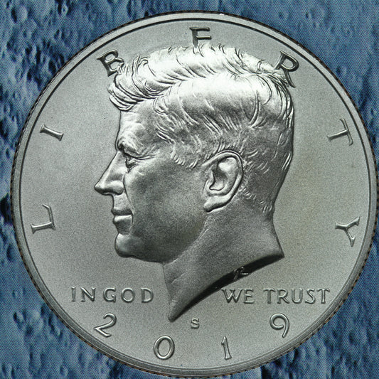 2019 S (San Francisco) Kennedy Half Dollar 50C - NGC PF 70 Enhanced Rev PF ER