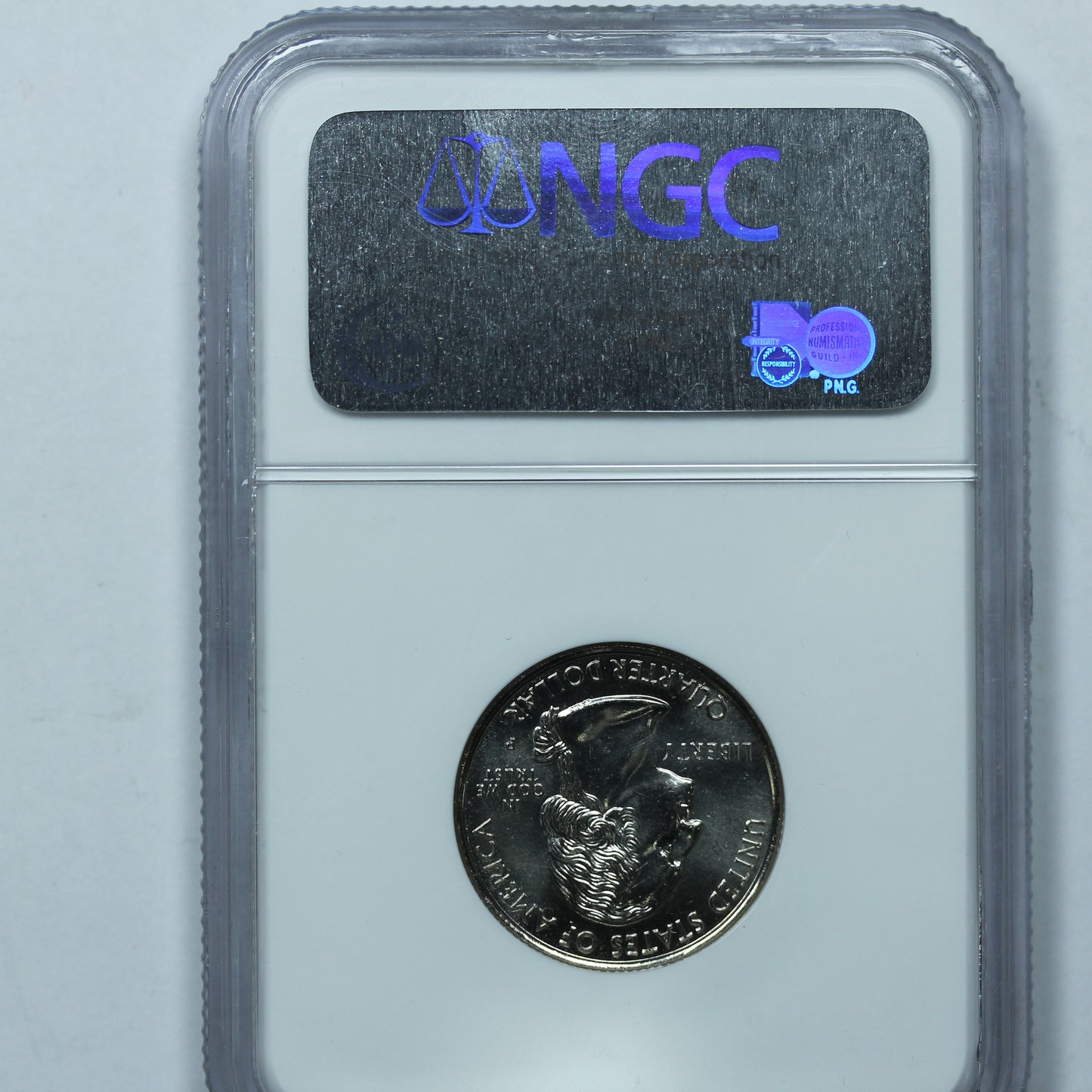 1999 P 25c New Jersey Quarter - NGC MS 66