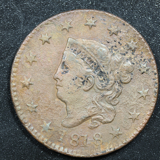 1818 Large Cent Penny 1C Liberty Head