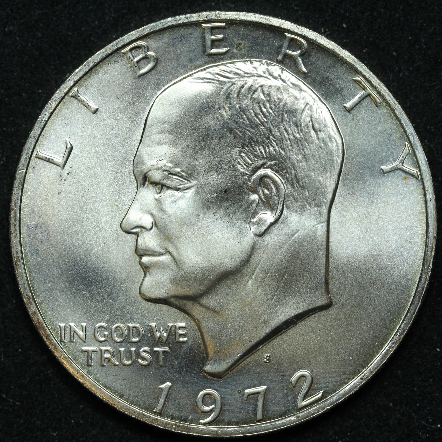 1972 S Eisenhower Uncirculated Silver Dollar