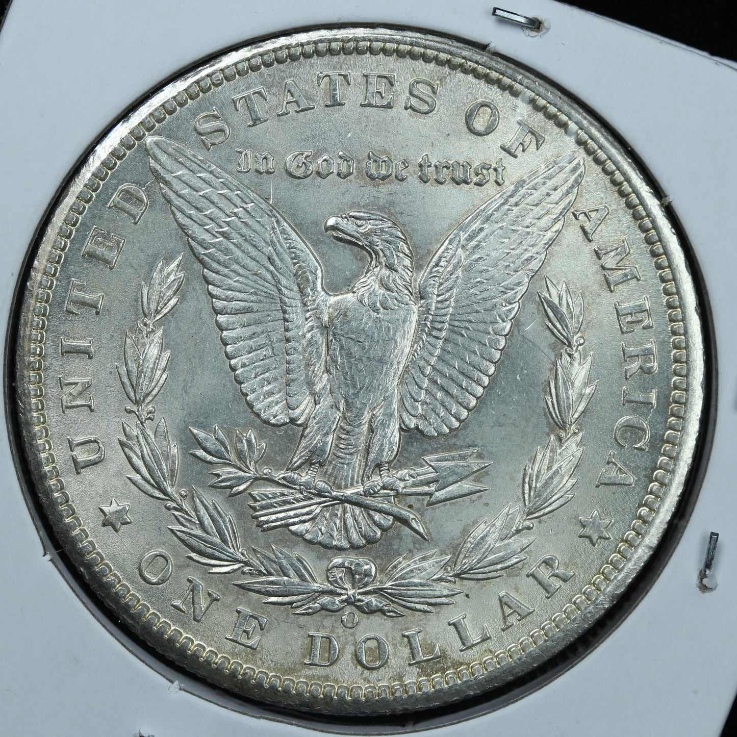 1898 O Morgan Silver Dollar - New Orleans Rotated Die Error