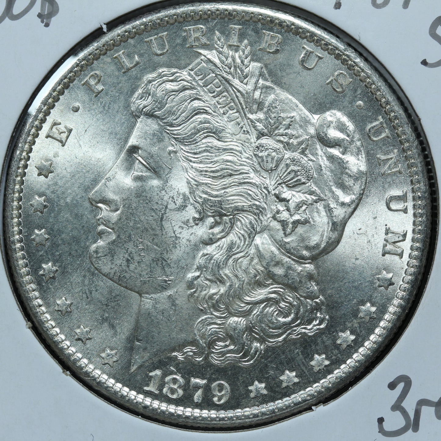 1879 S Morgan Silver Dollar - San Francisco - Third Rev