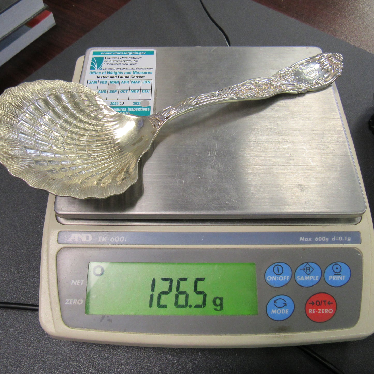 Chrysanthemum by Tiffany and Co Sterling Silver Berry / Casserole Spoon - Mono
