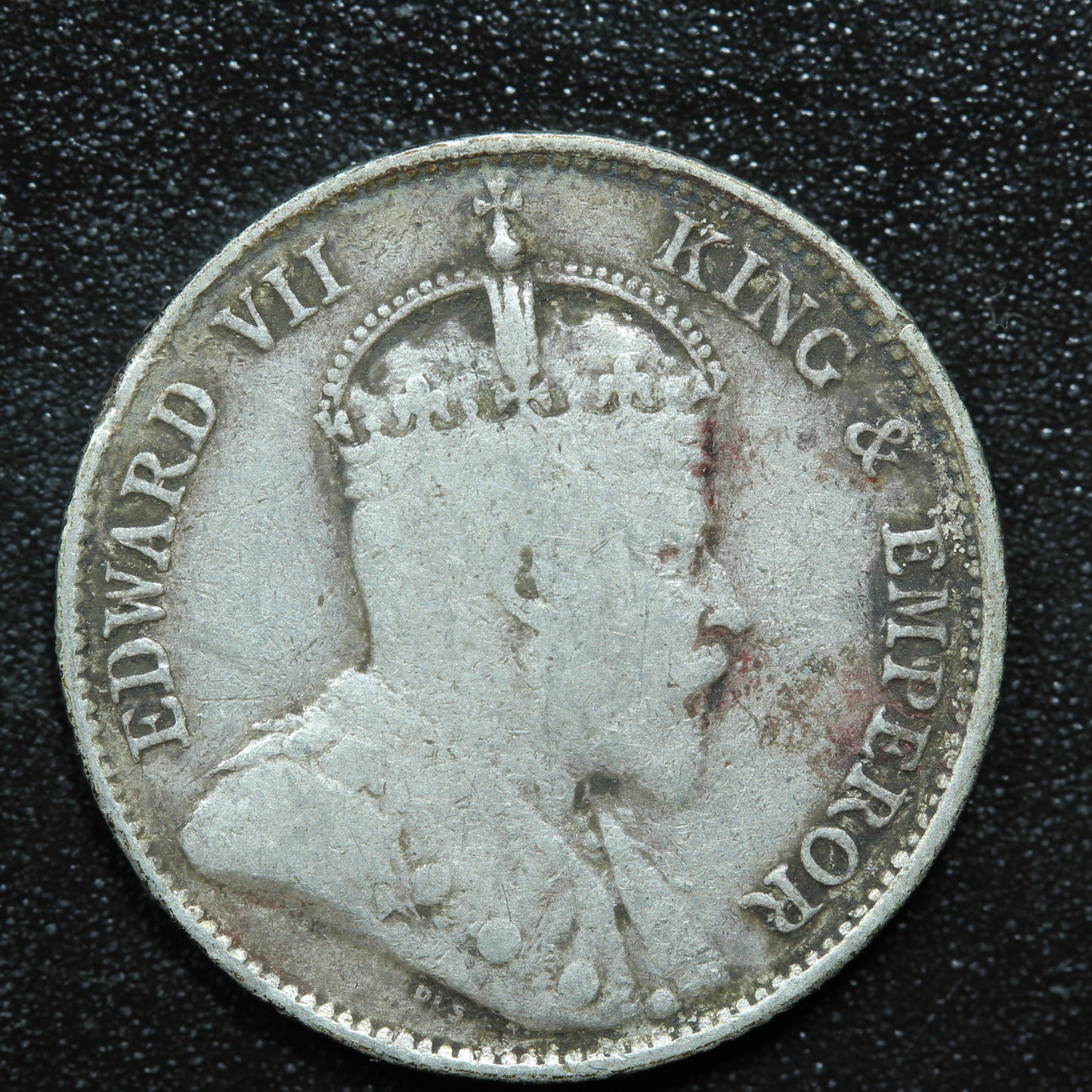 1903 Hong Kong 10 Cents Silver .800 Fine KM#12