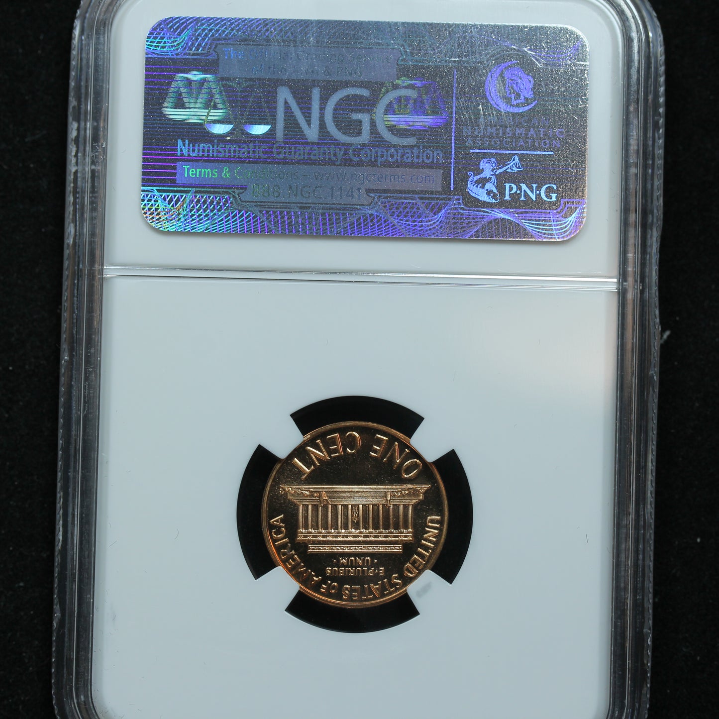 1961 1c Lincoln Cent Penny - NGC PF 68 RD Red