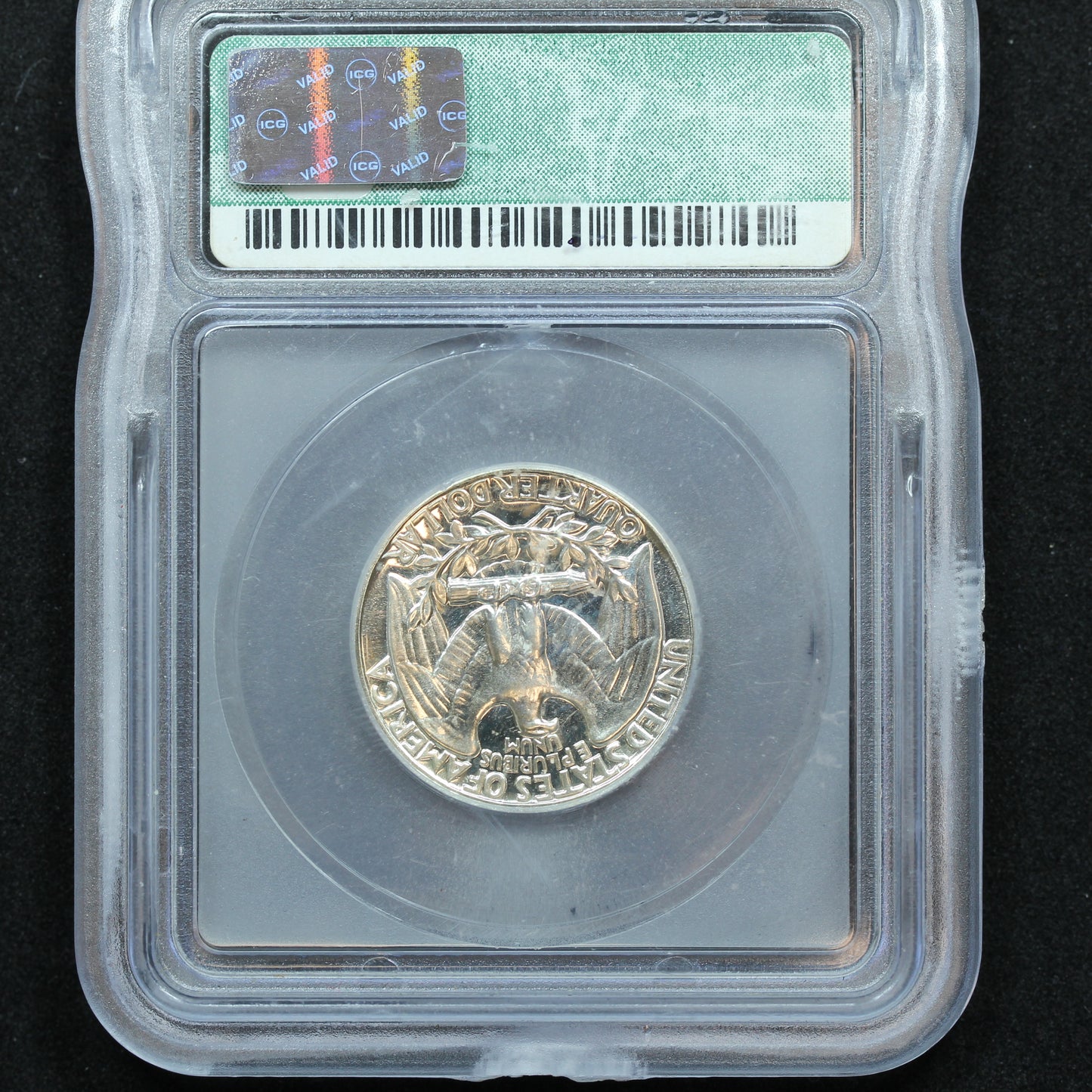 1959 (Philadelphia) 25c Silver Washington Quarter - ICG PR 70