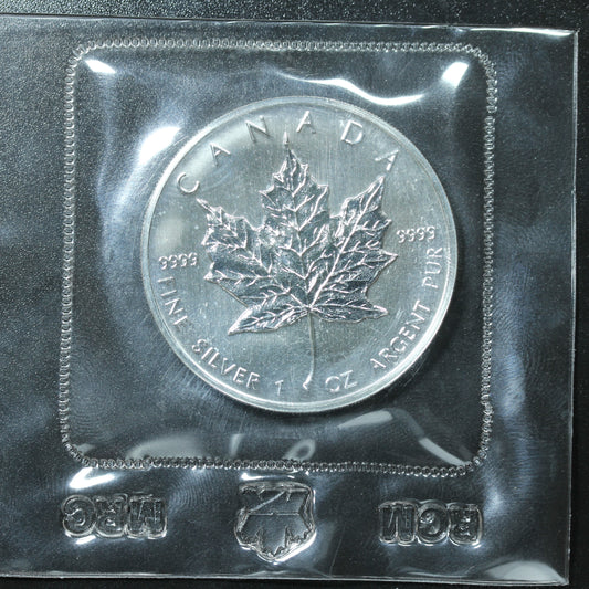 1989 Canadian Maple Leaf .9999 Fine Bullion Coin BU - Sealed RCM