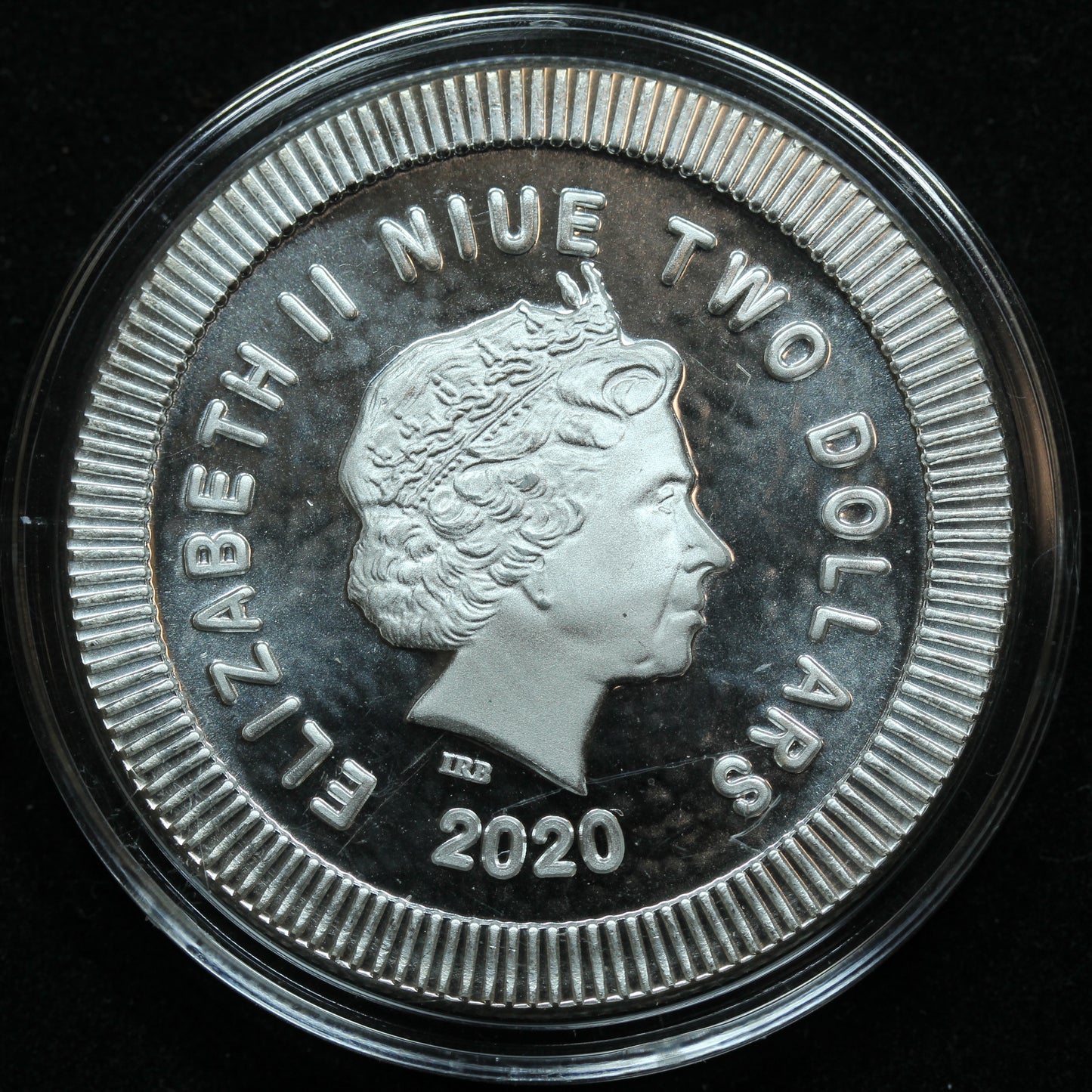 2020 Niue $2 AOE Owl Of Athena 1 oz .999 Fine Silver Coin w/ Capsule