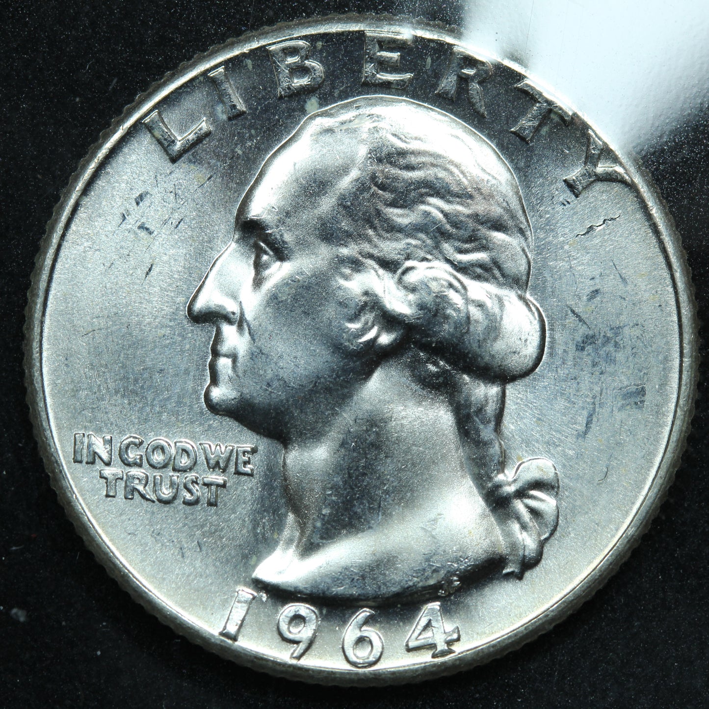 Roll of Silver Washington 90% Silver Quarters 10$ Face Value BU