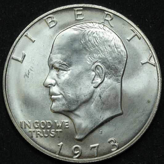 1973 S Eisenhower Uncirculated Silver Dollar