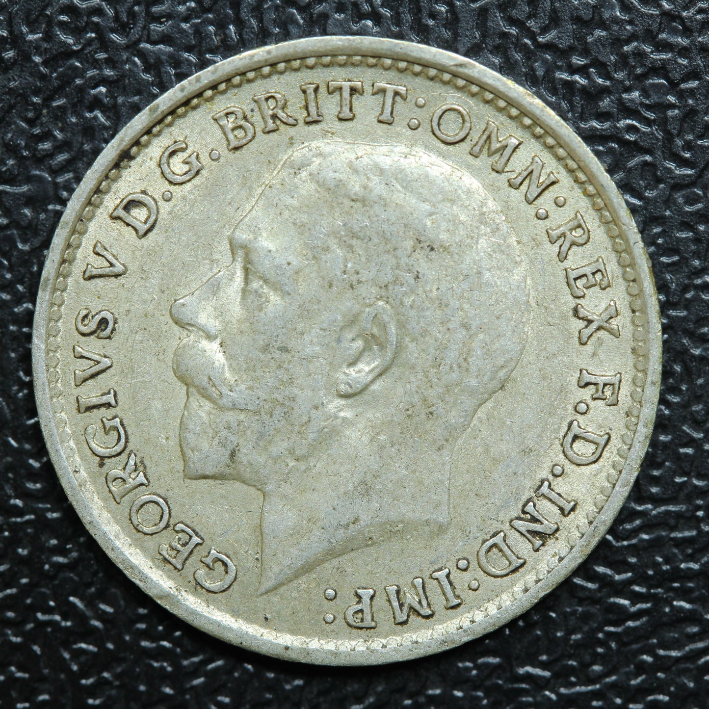 1916 Great Britain 3 Pence Threepence Silver Coin - KM# 813