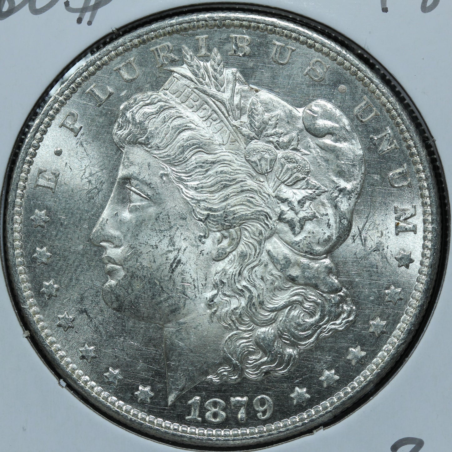 1879 S Morgan Silver Dollar - San Francisco - Third Rev