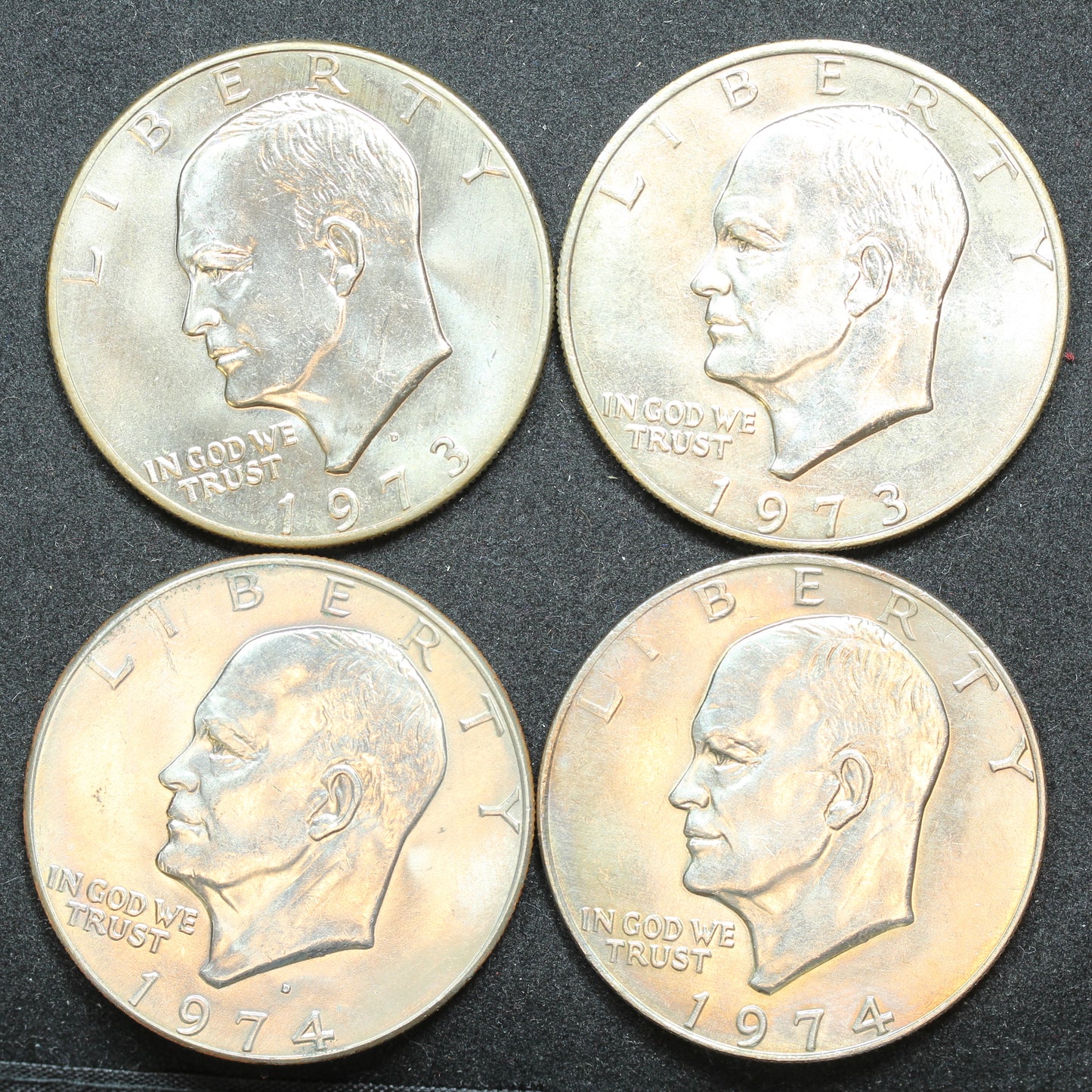 Eisenhower 16 Coin Type Collection Very Good Condition Coins