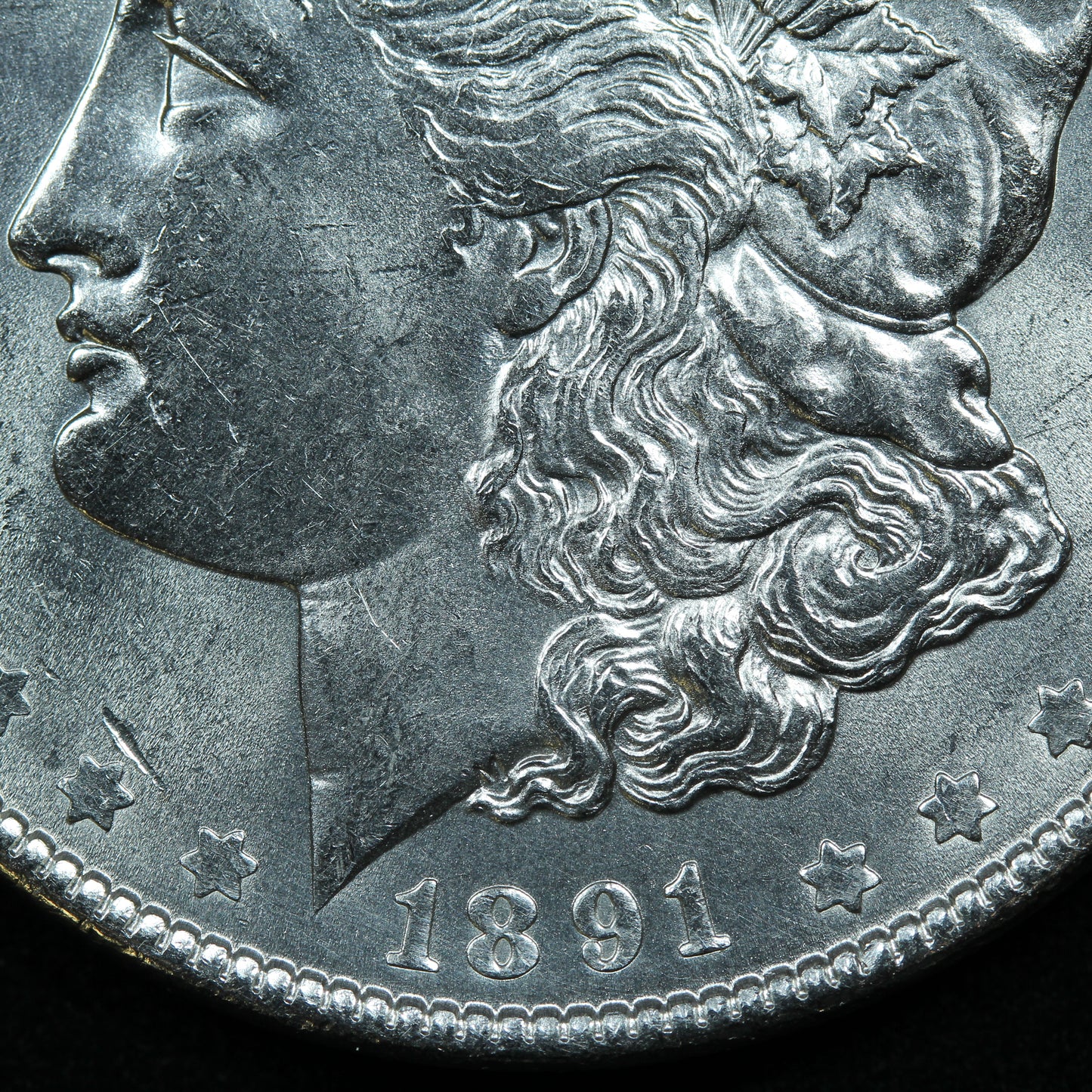 1891 (Philadelphia) Morgan Silver Dollar 90% Silver - Beautiful!